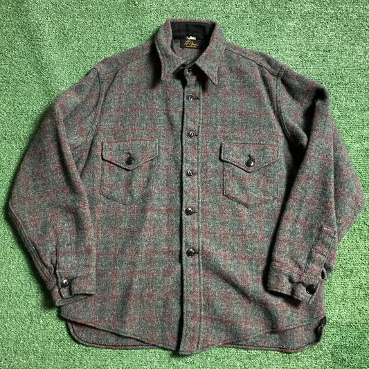 Vintage L.L. Bean Inc. Wool Plaid Flannel - L