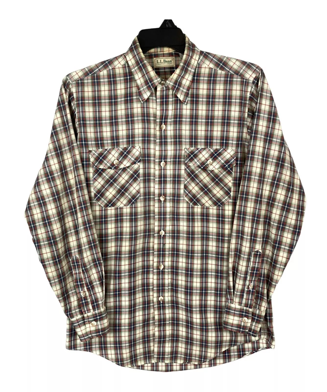 Vintage LL Bean Inc. Plaid Button Up - M